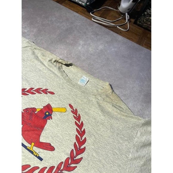Vintage 90s St Louis Cardinals MLB Tee Shirt - Picture 7 of 8